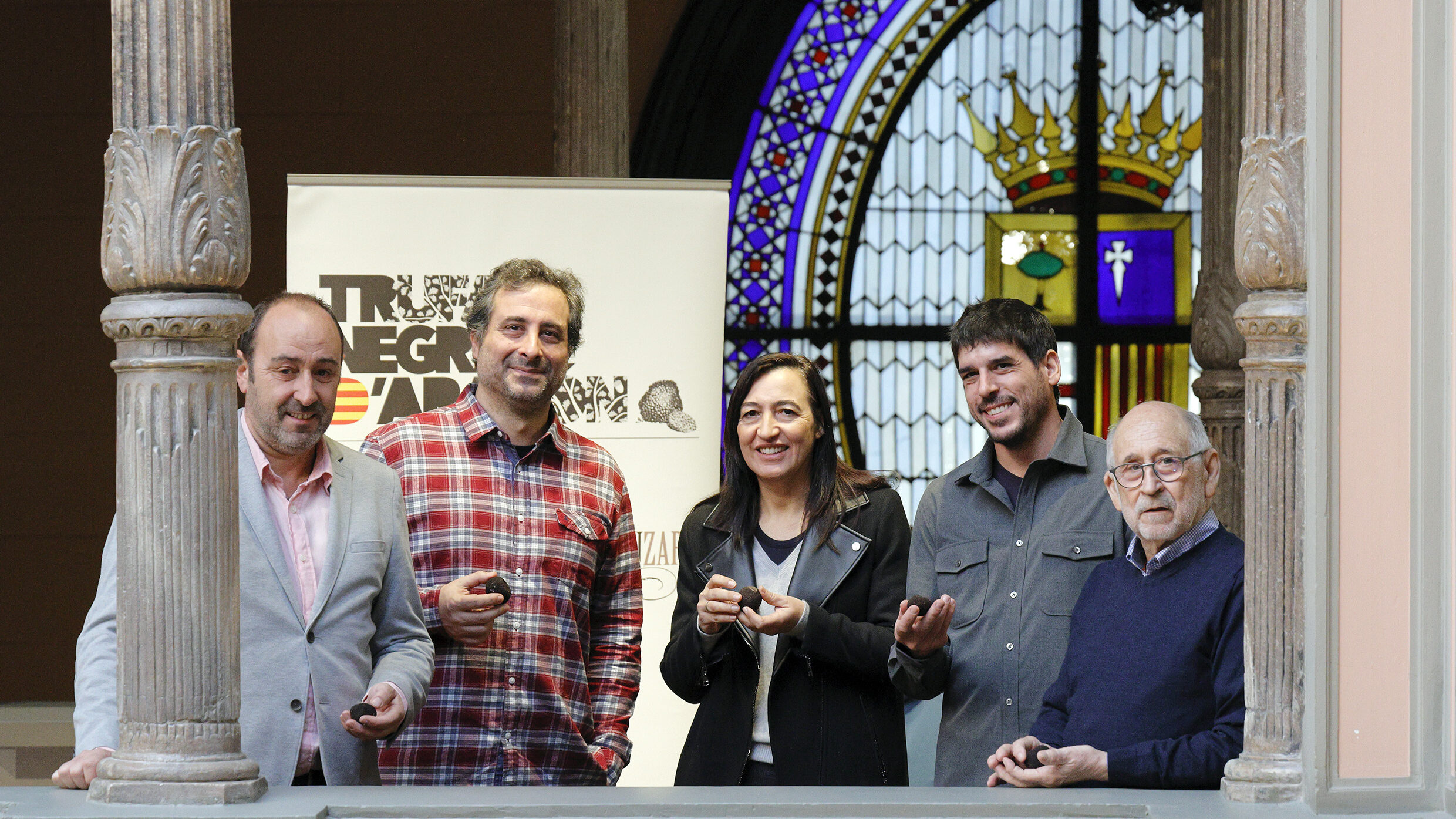 Inauguración de la muestra. Truzarfa, CITA y DPZ