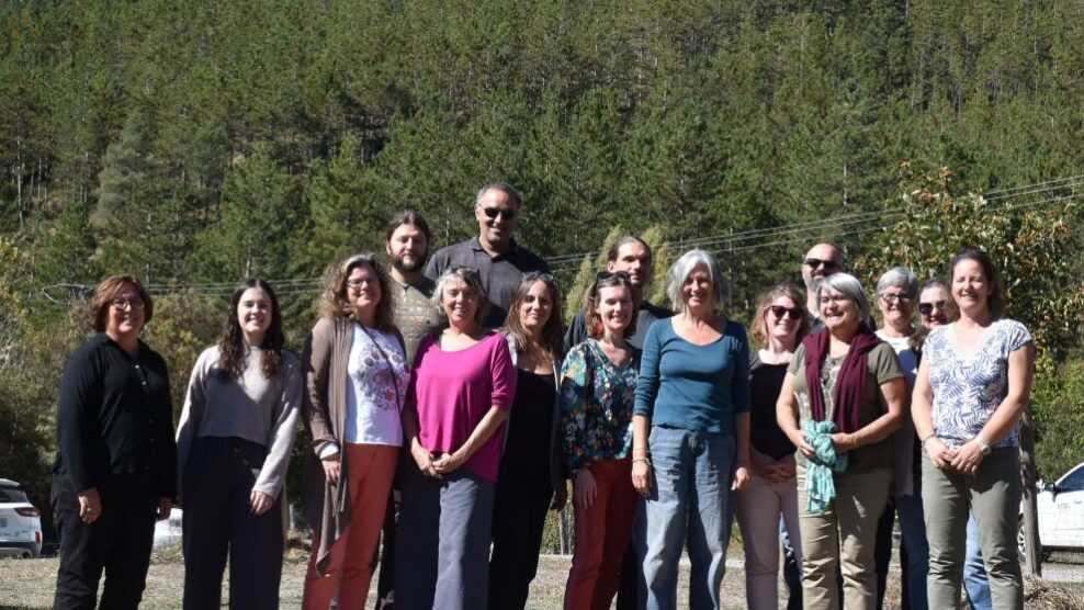 Reunión Proyecto GESTES 8 de octubre en La Garcipollera