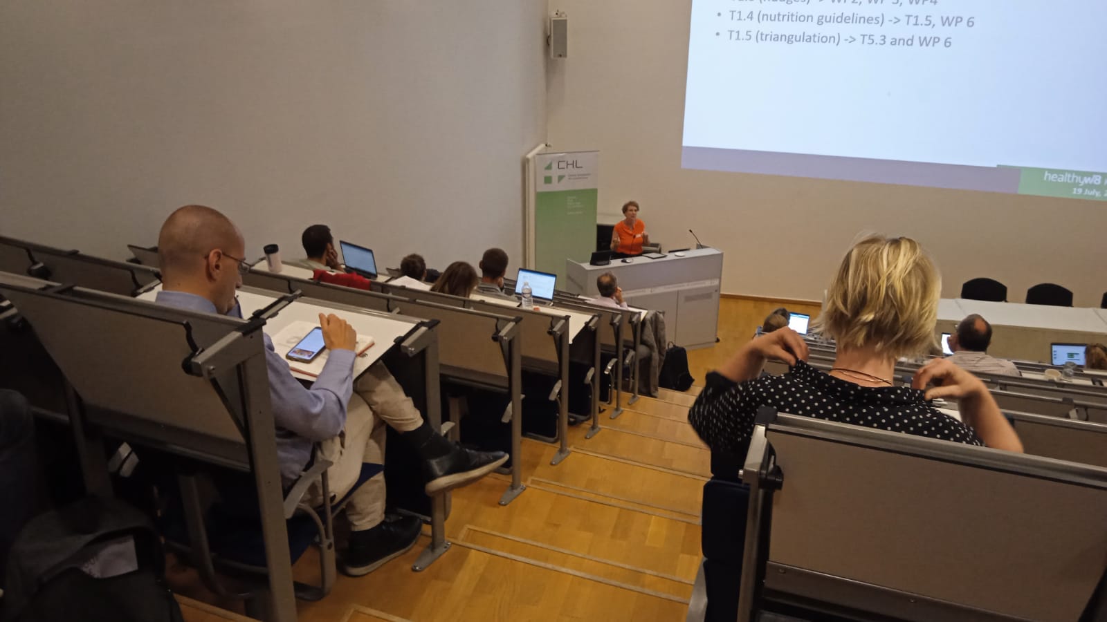 Reunión de inicio del proyecto Healthyw8 2