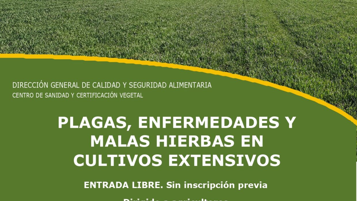 Plagas, enfermedades y malas hierbas en cultivos extensivos