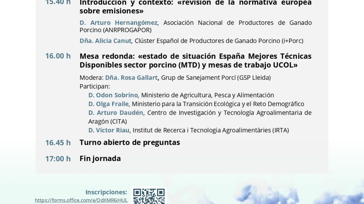 Jornada Transferencia tecnológica ante el reto de la Directiva sobre Emisiones Industriales 2.0
