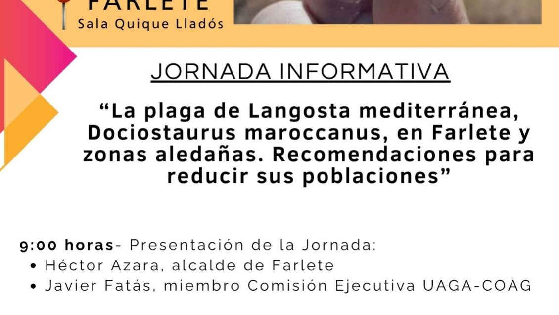 jornada langosta en Farlete