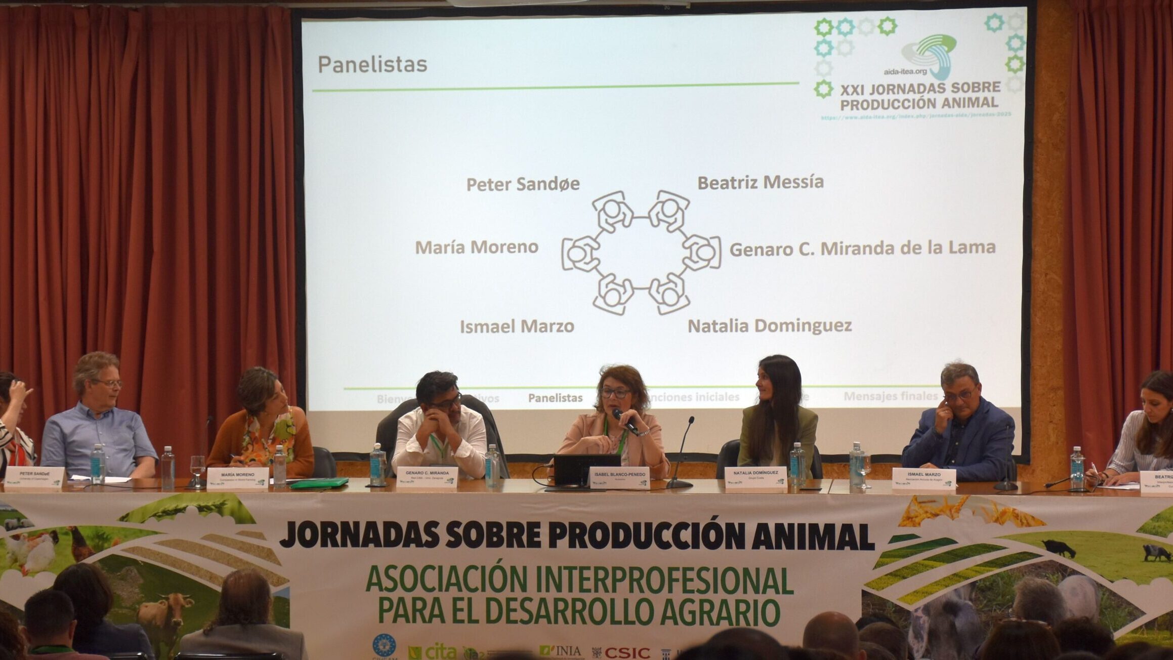 Mesa redonda de las jornadas AIDA